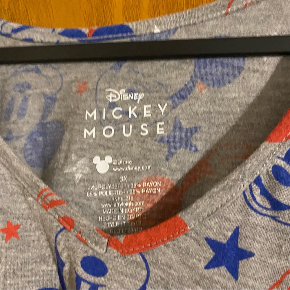 Disney Mickey Mouse short sleeve shirt size 3X - Picture 3 of 7